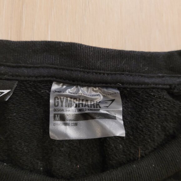 GYMSHARK | Cropped Sweatshirt Cotton T-Shirt | Sz. M - Picture 3 of 8